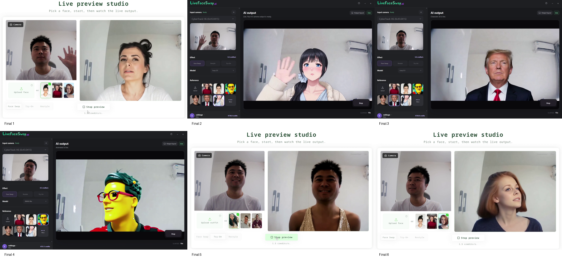 LiveFaceSwap AI screenshot 3