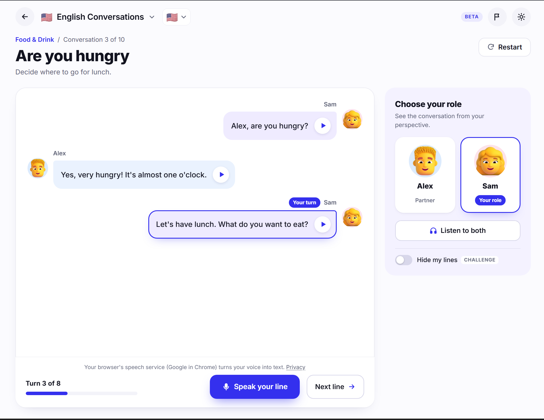 Practice Conversations: 100 Conversations in Major Languages screenshot 2